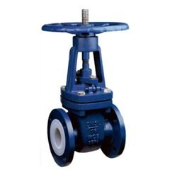 PFA Lined Gate Valve