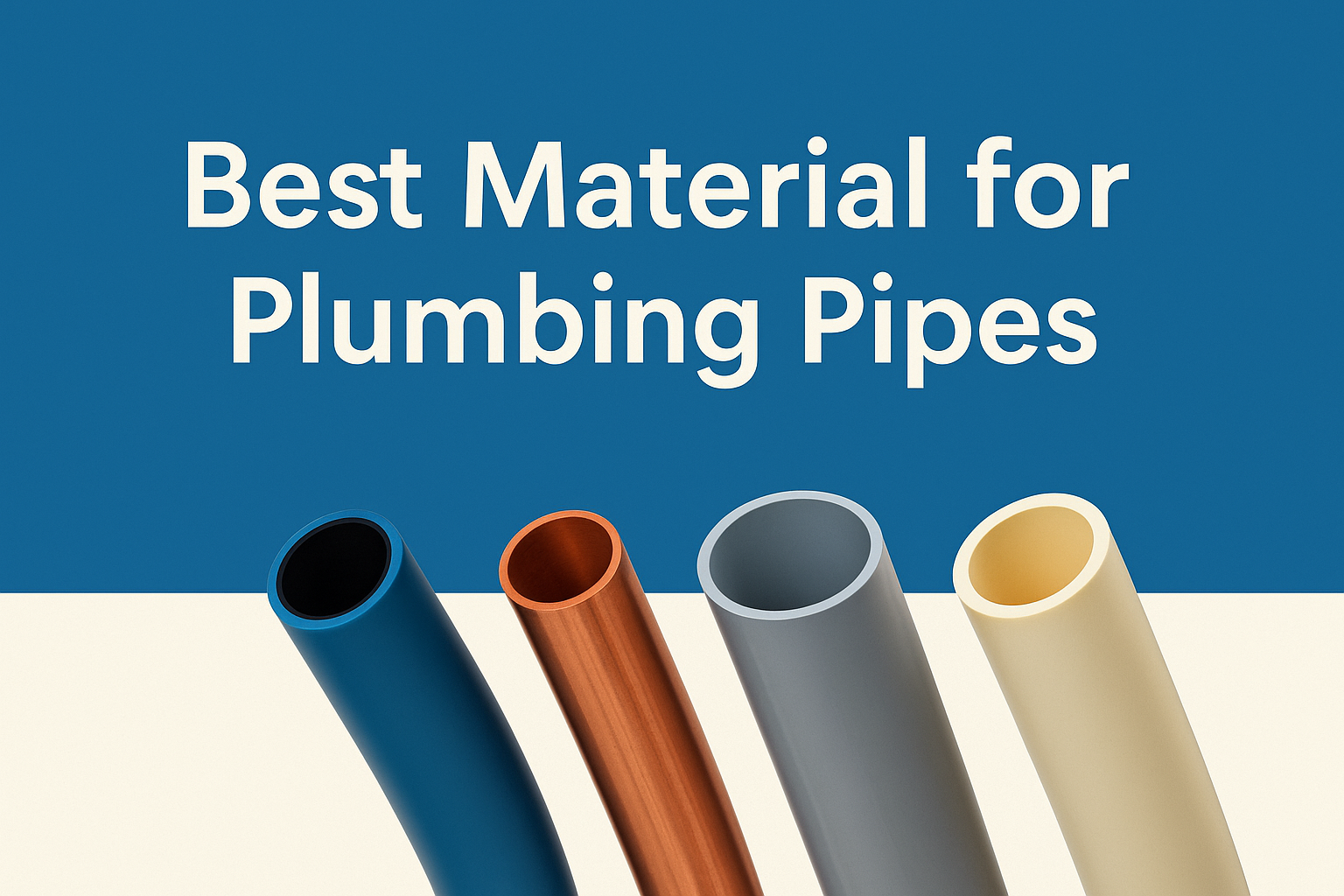 best material for plumbing pipes