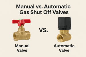 Automatic vs. Manual Gas Shut Off Valves: Which is Better?