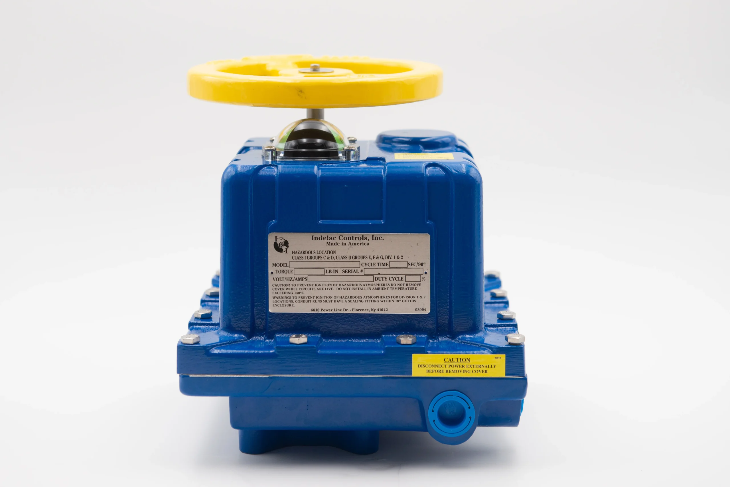 electric actuator valve
