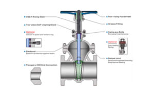 API 600 Cast Steel Gate Valve