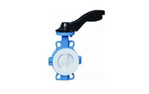 Industrial PTFE Butterfly Valve ANSI – Half Lined