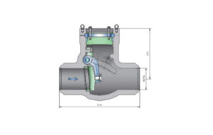 Cast Steel PSB Check Valve